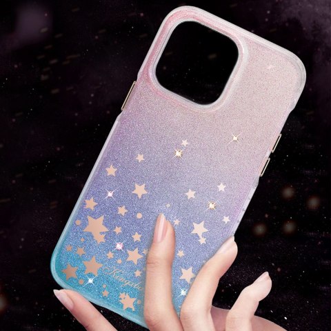 Etui na telefon iPhone 14 Plus / 15 Plus Kingxbar Heart Star