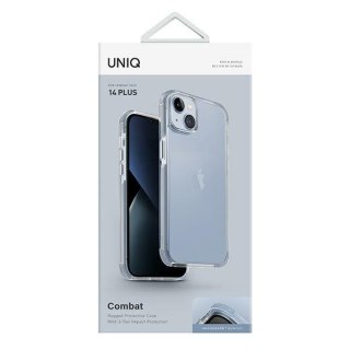 Etui na telefon iPhone 14 Plus / 15 Plus UNIQ Combat niebieski