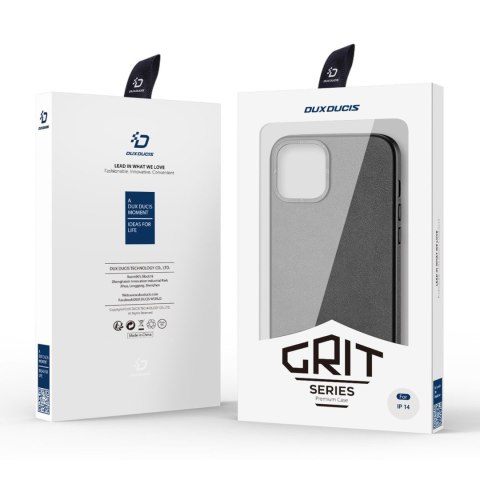 Etui na telefon iPhone 14 Pro Dux Ducis Grit MagSafe czarny