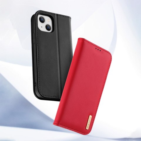 Etui iPhone 14 Dux Ducis Hivo brązowy