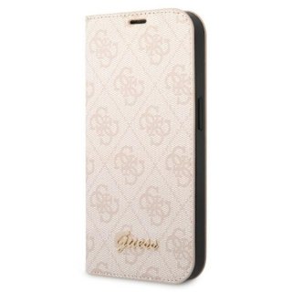 Etui na telefon iPhone 14 Guess GUBKP14SHG4SHP różowy vintage 4G