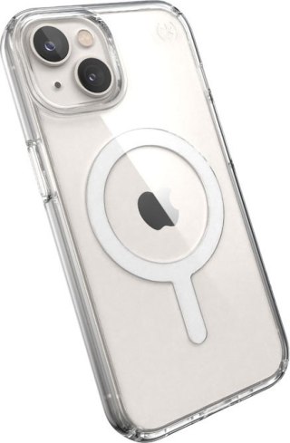 Etui na telefon iPhone 14 Speck Presidio Perfect-Clear MagSafe MICROBAN