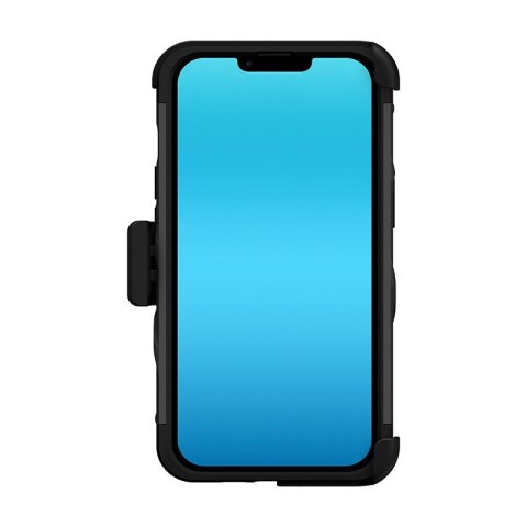 Etui iPhone 14 ZIZO BOLT Series + szkło czarne