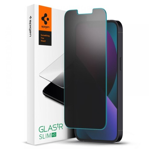 Szkło hartowane Spigen GLAS.tR Slim Apple iPhone 14/13/13 Pro Privacy