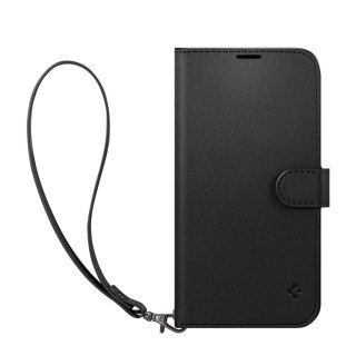 Etui na telefon iPhone 14 Spigen Wallet S czarne - stylowe i funkcjonalne