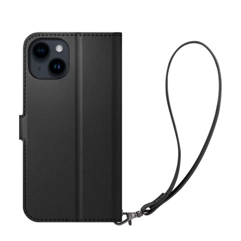 Etui na telefon iPhone 14 Spigen Wallet S czarne - stylowe i funkcjonalne