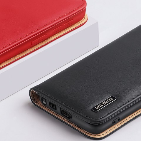 Etui Samsung Galaxy S23 Ultra Dux Ducis Hivo brązowe