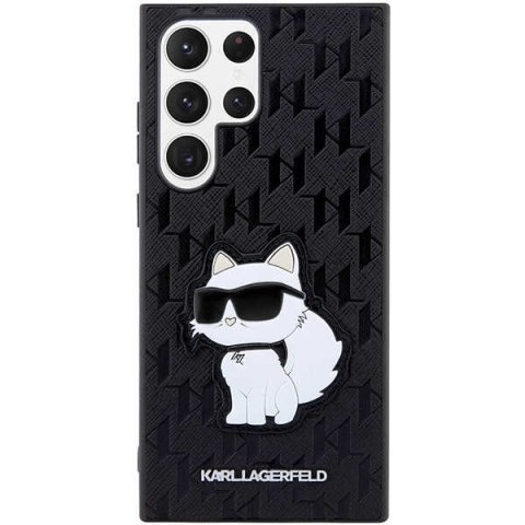 Etui na telefon Samsung Galaxy S23 Ultra Karl Lagerfeld Saffiano Choupette