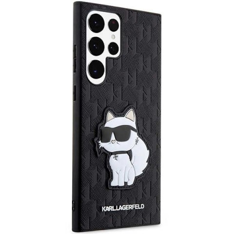 Etui na telefon Samsung Galaxy S23 Ultra Karl Lagerfeld Saffiano Choupette