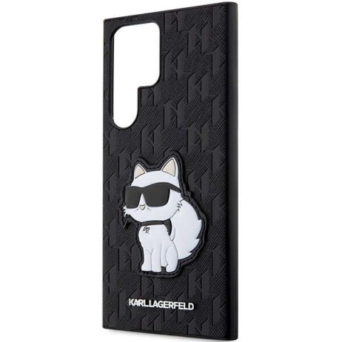 Etui na telefon Samsung Galaxy S23 Ultra Karl Lagerfeld Saffiano Choupette