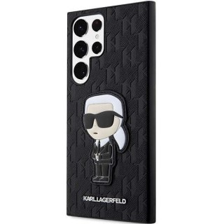 Etui na telefon Samsung Galaxy S23 Ultra Karl Lagerfeld Saffiano czarne