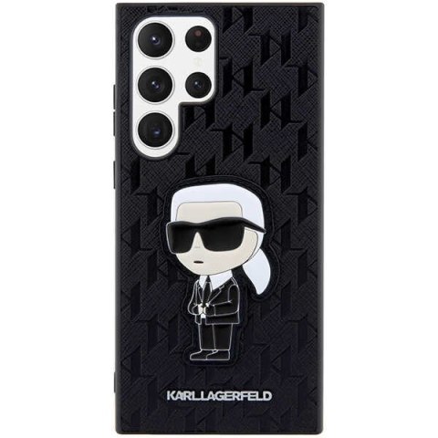 Etui na telefon Samsung Galaxy S23 Ultra Karl Lagerfeld Saffiano czarne