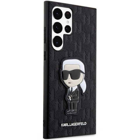 Etui na telefon Samsung Galaxy S23 Ultra Karl Lagerfeld Saffiano czarne