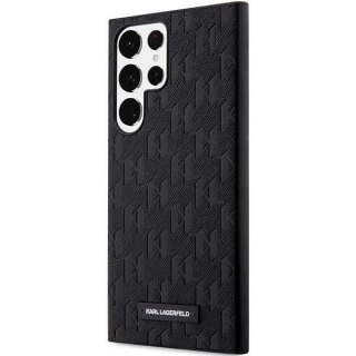 Etui na telefon Samsung Galaxy S23 Ultra Karl Lagerfeld czarne Saffiano