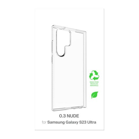 Etui na telefon Samsung Galaxy S23 Ultra PURO 0.3 Nude przezroczyste