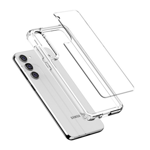 Etui na telefon Samsung Galaxy S23+ Crong Crystal Shield przezroczyste