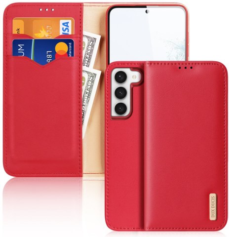 Etui na telefon Samsung Galaxy S23+ Plus Dux Ducis Hivo czerwone