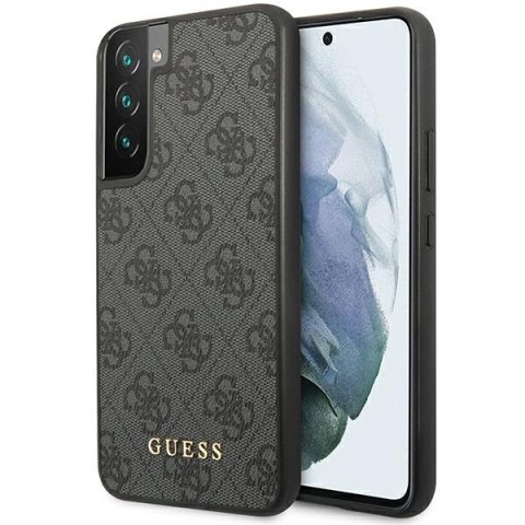 Etui na telefon Samsung Galaxy S23+ Plus Guess szare hardcase 4G Metal