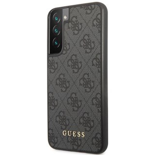 Etui na telefon Samsung Galaxy S23+ Plus Guess szare hardcase 4G Metal