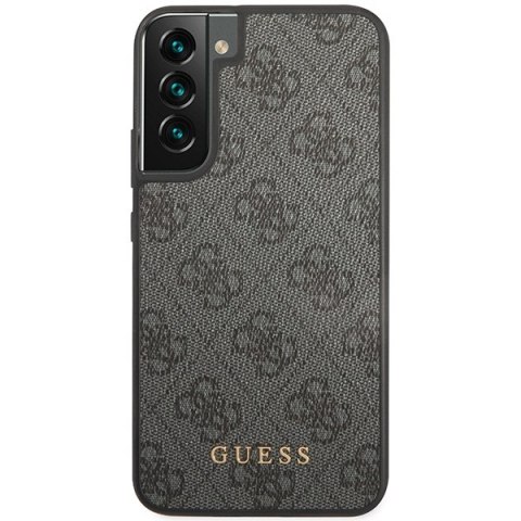 Etui na telefon Samsung Galaxy S23+ Plus Guess szare hardcase 4G Metal