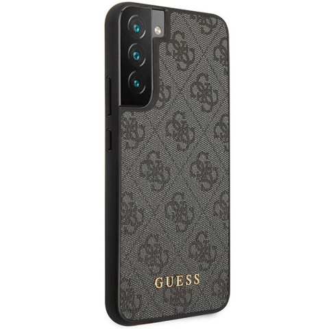 Etui na telefon Samsung Galaxy S23+ Plus Guess szare hardcase 4G Metal