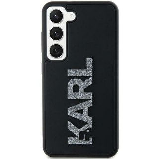 Etui na telefon Samsung Galaxy S23 Ultra Karl Lagerfeld czarne 3D Rubber