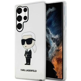 Etui Samsung Galaxy S23 Ultra Karl Lagerfeld transparentne hardcase Ikonik