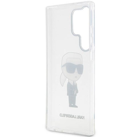 Etui Samsung Galaxy S23 Ultra Karl Lagerfeld transparentne hardcase Ikonik