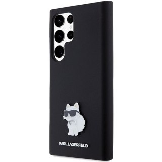 Etui na telefon Samsung Galaxy S23 Ultra Karl Lagerfeld Choupette czarne