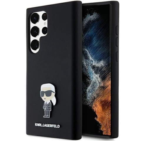 Etui na telefon Samsung Galaxy S23 Ultra Karl Lagerfeld czarne hardcase