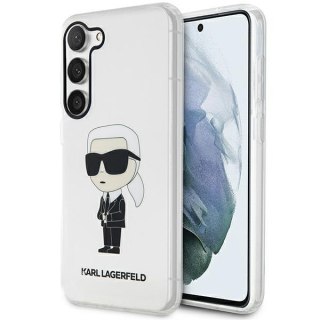 Etui na telefon Samsung Galaxy S23+ Karl Lagerfeld transparentne hardcase