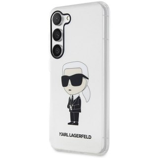 Etui na telefon Samsung Galaxy S23+ Karl Lagerfeld transparentne hardcase