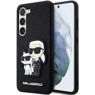 Etui na telefon Samsung Galaxy S23+ Karl Lagerfeld Saffiano czarne