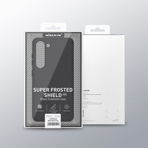 Etui Samsung Galaxy S23+ Plus Nillkin Frosted Shield Pro czarne