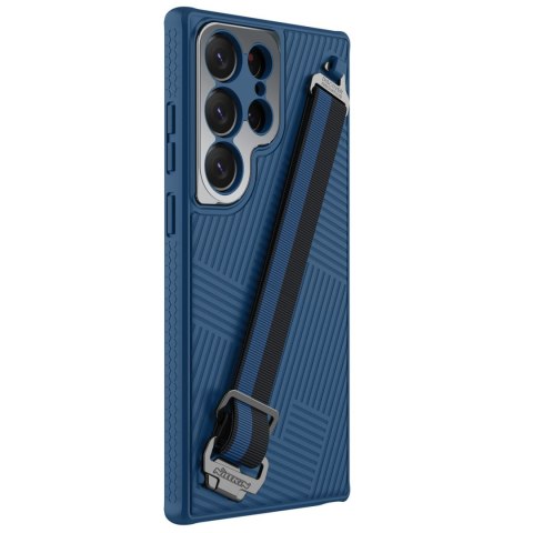 Etui na telefon Samsung Galaxy S23 Ultra Nillkin Strap niebieskie