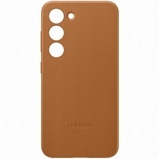 Etui na telefon Samsung Galaxy S23+ Plus EF-VS916LA Camel Leather Cover