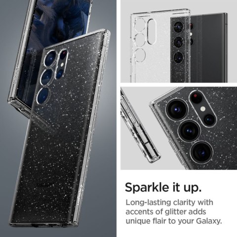 Etui na telefon Samsung Galaxy S23 Ultra Spigen Liquid Crystal Glitter