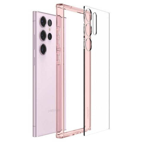 Etui na telefon Samsung Galaxy S23 Ultra Spigen Ultra Hybrid Rose Crystal