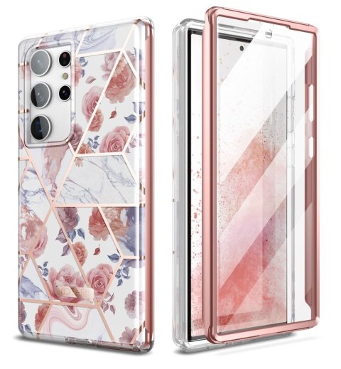 Etui na telefon Samsung Galaxy S23 Ultra Tech-Protect Velar Marble