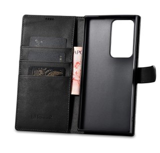 Etui Samsung Galaxy S23 Ultra iCarer czarne Wallet Case