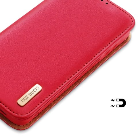 Etui Samsung Galaxy S23 Dux Ducis Hivo czerwone