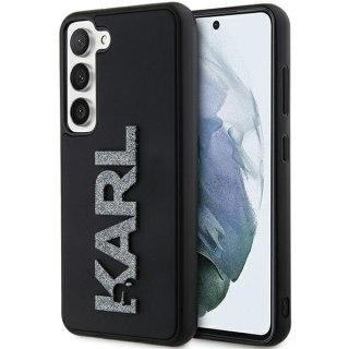 Etui na telefon Samsung Galaxy S23+ Karl Lagerfeld czarne hardcase 3D