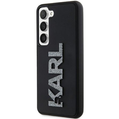 Etui na telefon Samsung Galaxy S23 Karl Lagerfeld czarne hardcase 3D