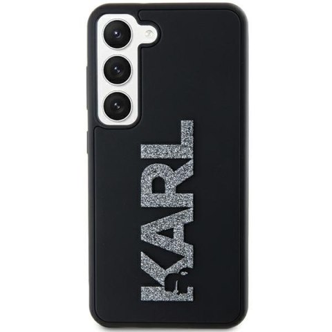 Etui na telefon Samsung Galaxy S23 Karl Lagerfeld czarne hardcase 3D