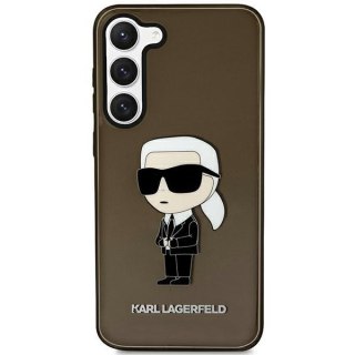 Etui Samsung Galaxy S23 Karl Lagerfeld czarne hardcase Ikonik