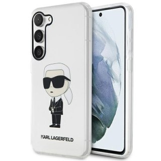 Etui na telefon Samsung Galaxy S23 Karl Lagerfeld transparentne hardcase