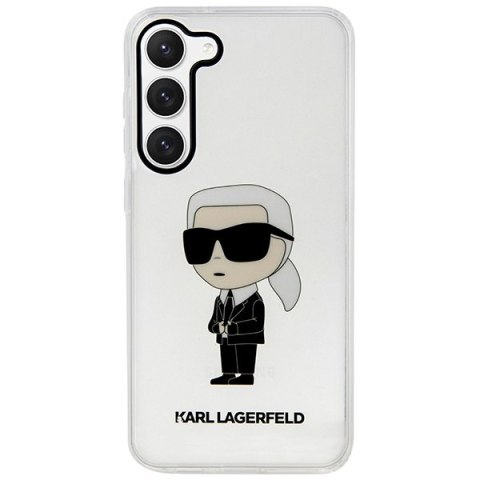 Etui na telefon Samsung Galaxy S23 Karl Lagerfeld transparentne hardcase