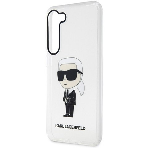 Etui na telefon Samsung Galaxy S23 Karl Lagerfeld transparentne hardcase