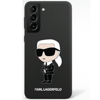 Etui na telefon Samsung Galaxy S23 Karl Lagerfeld czarne silikonowe hardcase