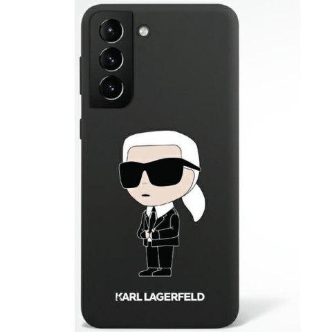 Etui na telefon Samsung Galaxy S23 Karl Lagerfeld czarne silikonowe hardcase